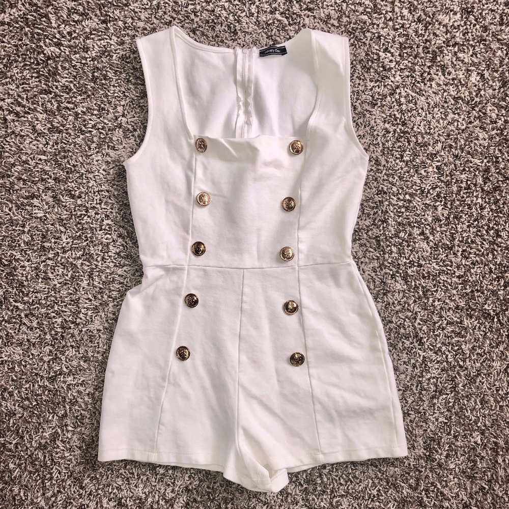 White romper